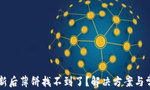 TPWallet更新后薄饼找不到了?解决方案与常见问题解析