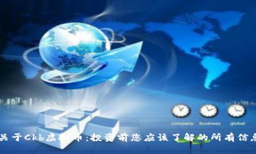 关于Ckb虚拟币:投资前您应该了解的所有信息